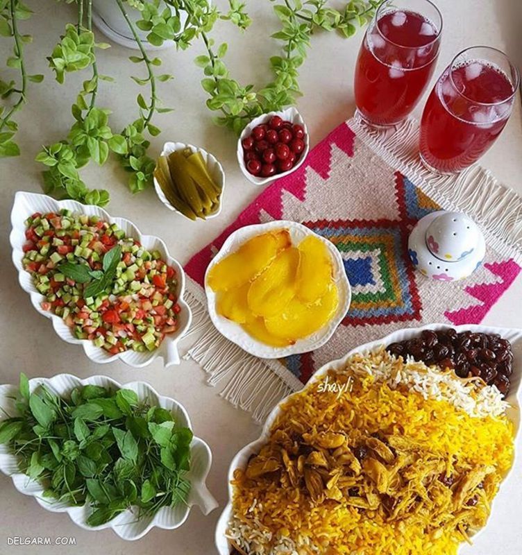 طرز پخت مانی پلو سمنانی