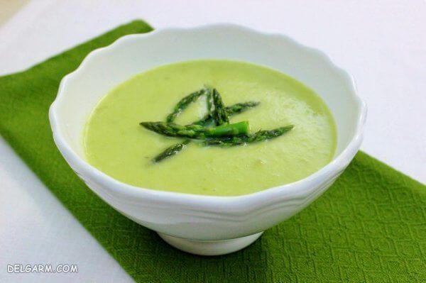 دستور تهیه سوپ مارچوبه