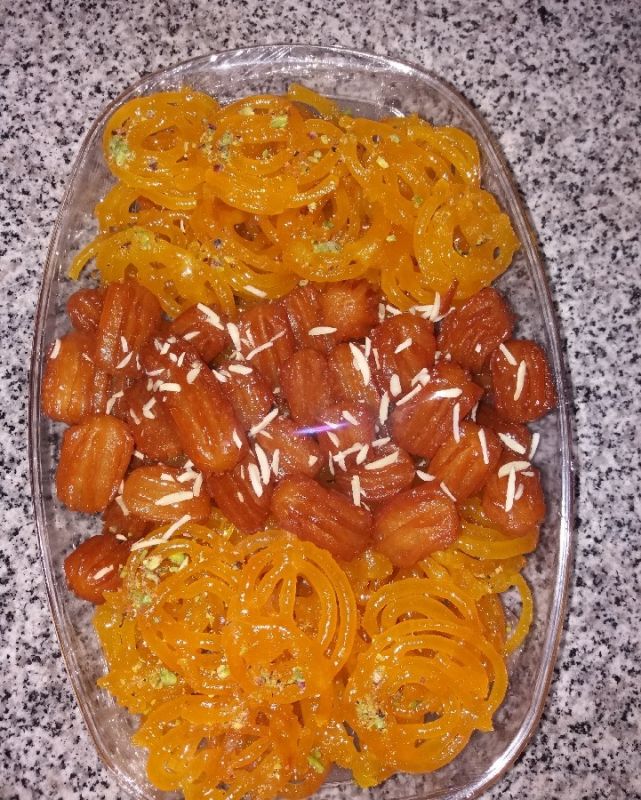 طرح تزیین زولبیا و بامیه