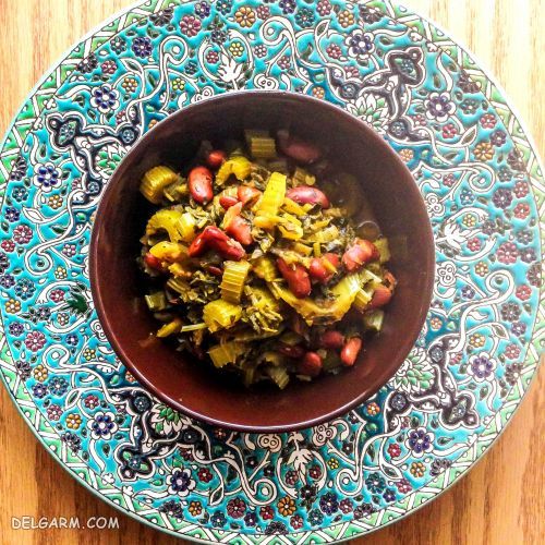 دستور تهیه “خورشت کرفس با لوبیا