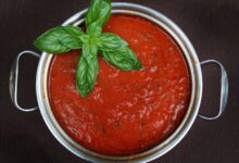 ۳ روش ساده جهت تهیه سس مارینارا ایتالیایی (مرحله به مرحله)