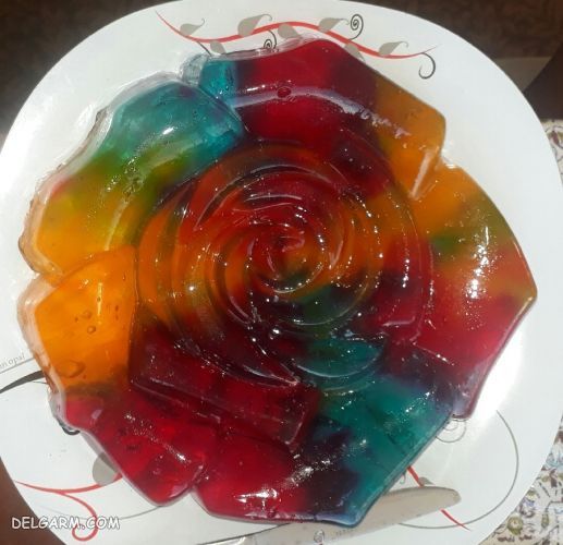 ژله آبرنگی چگونه درست می‌شود