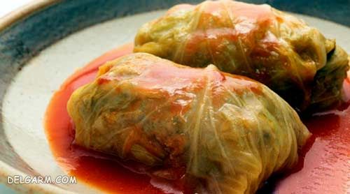 فیلم دستور تهیه دلمه کلم