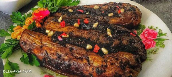 دستور تهیه بادمجان شکم پر شمالی/طرز پخت بادمجان شکم پر