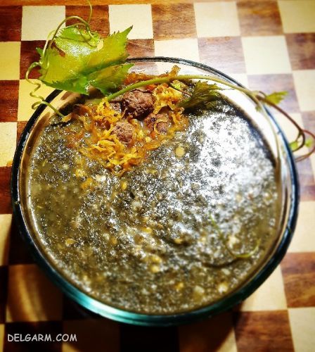 دستور تهیه آش برگ مو/آش با برگ مو