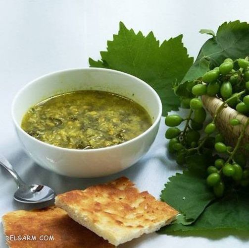 دستور تهیه آش برگ مو ارومیه/دستور تهیه آش با برگ مو