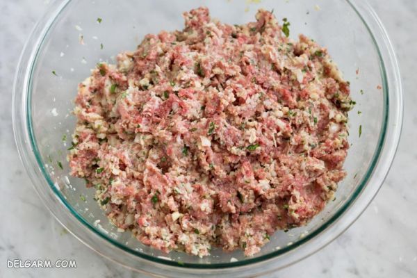 دستور تهیه تصویری دستور تهیه کوفته قلقلی با گوشت