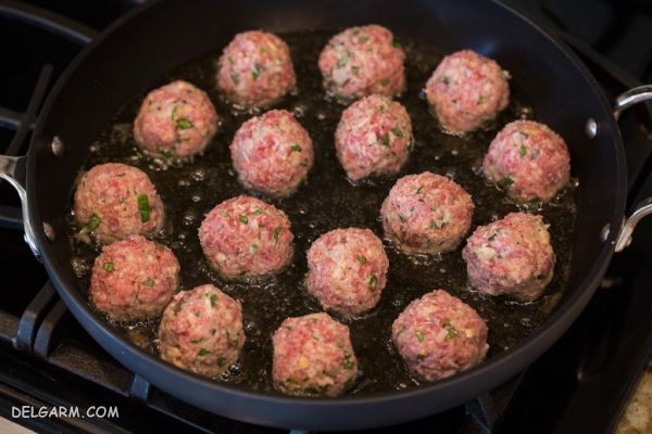 دستور تهیه تصویری دستور تهیه کوفته قلقلی با گوشت