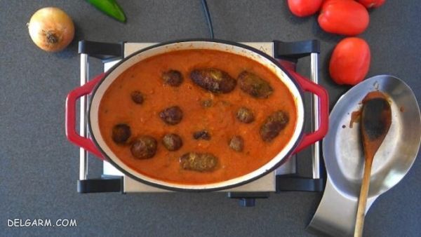 دستور تهیه تصویری دستور تهیه خورش کوفته کباب سنتی