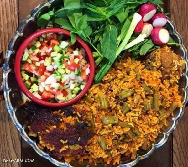 دستور تهیه لوبیا پلو