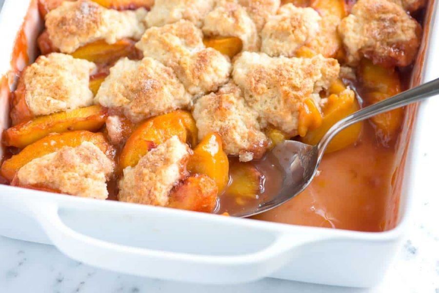 ۲ روش آسان برای تهیه خورش هلو یک خورش تابستانی (مرحله به مرحله)