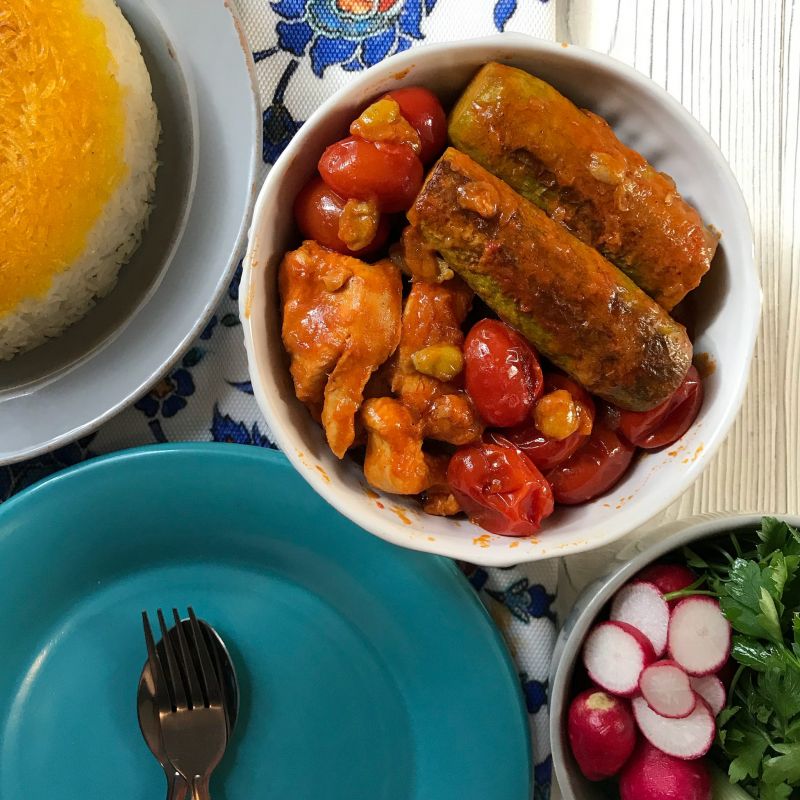 ۶ روش جدید جهت تهیه خورش کدو سبز (مرحله به مرحله)