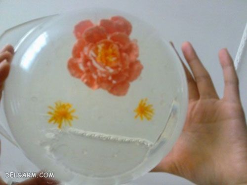 دستور تهیه تصویری ژله گلدار (ژله تزریقی) مرحله به مرحله