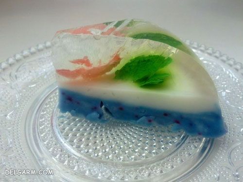 دستور تهیه تصویری ژله گلدار (ژله تزریقی) مرحله به مرحله