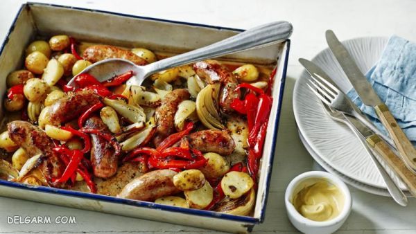 دستور تهیه طبخ ۶ غذا ساده و خوشمزه با سوسیس + عکس
