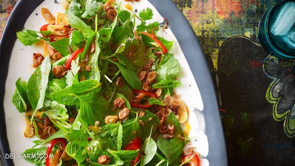 ۵ مدل سالاد خوشمزه ی گیاهی برای گیاه خواران + عکس