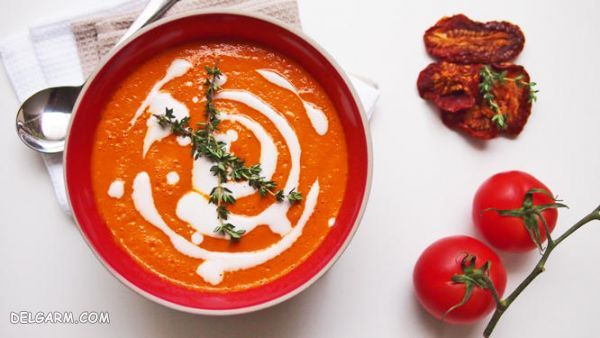 ۸ روش متفاوت و آسان برای تهیه آش گوجه فرنگی + عکس