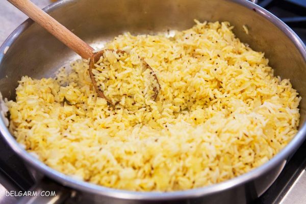 دستور تهیه پتاژ جو یا برنج با مایکروفر در منزل راحت و خوشمزه