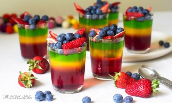 ژله میوه | دستور تهیه ۸ مدل ژله میوه مجلسی + عکس