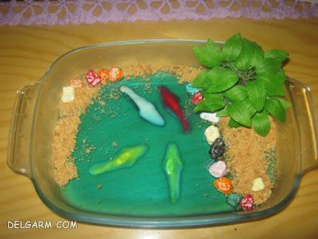دستور تهیه کامل ژله آکواریوم