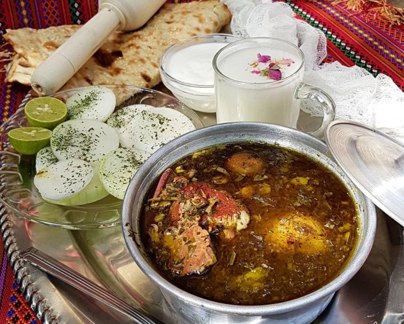 آبگوشت بزباش | ۲ روش برای تهیه آبگوشت سنتی بزباش (مرحله به مرحله)