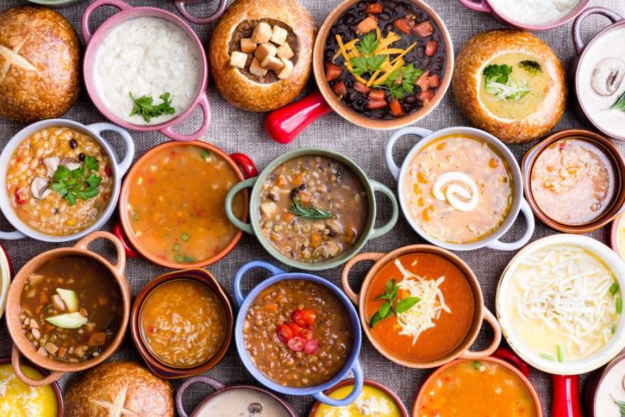 سوپ لاغری: دستور تهیه ۳۵ نوع سوپ برای کاهش وزن و لاغری (مرحله به مرحله)