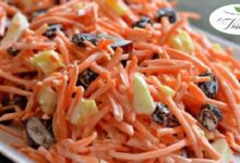 مواد لازم و آموزش سالاد هویج خانگی (مرحله به مرحله)