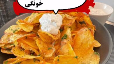 مواد لازم و آموزش چیپس خانگی (مرحله به مرحله)