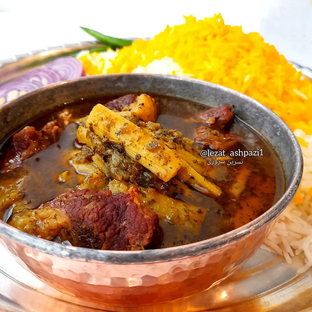 مواد لازم و آموزش خورش ریواس خانگی (مرحله به مرحله)