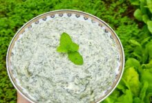 مواد لازم و آموزش بورانی اسفناج خانگی (مرحله به مرحله)