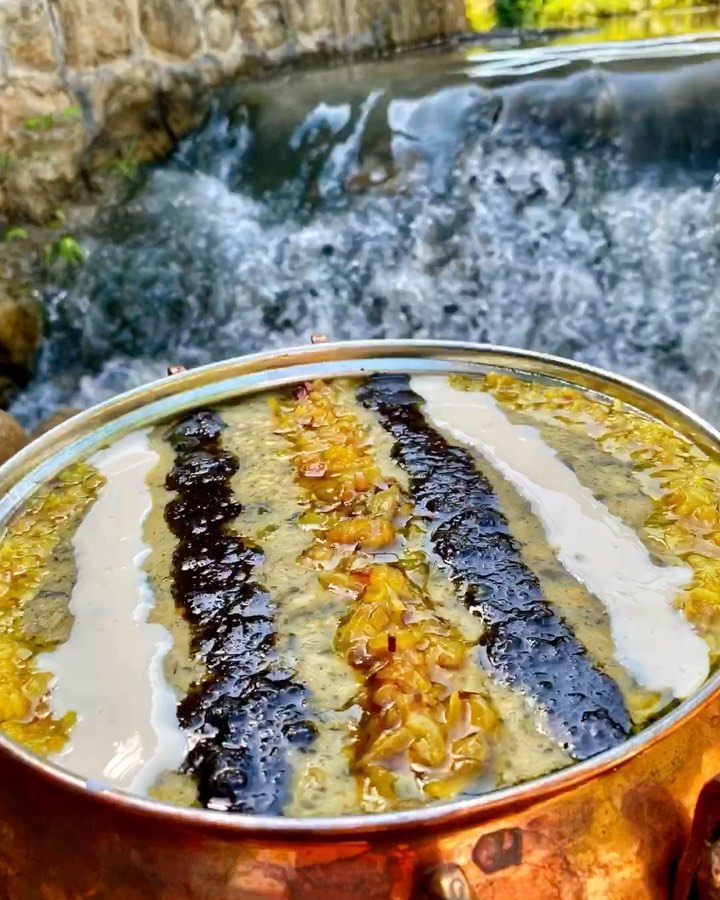 مواد لازم و آموزش آش سبزی خانگی (مرحله به مرحله)