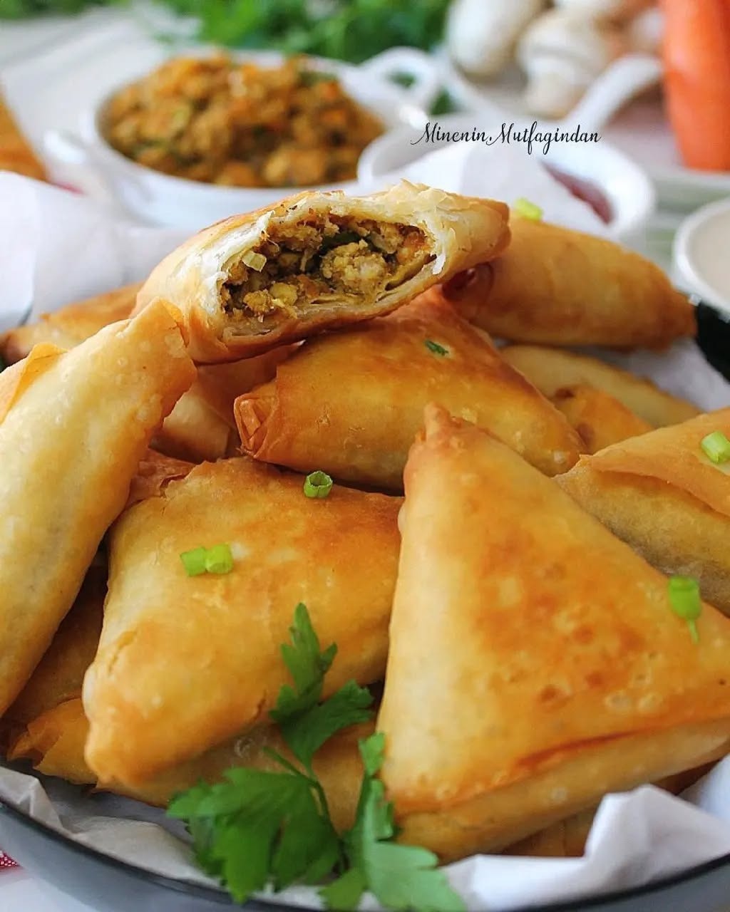 مواد لازم و آموزش سمبوسه مرغ خانگی (مرحله به مرحله) مواد لازم و آموزش سمبوسه مرغ خانگی (مرحله به مرحله)