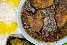 مواد لازم و آموزش قلیه ماهی برای 2 یا 4 یا 6 نفر