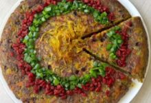 مواد لازم و آموزش کوکو لوبیا سبز خانگی (مرحله به مرحله)