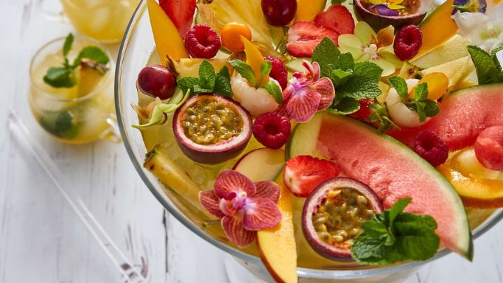 ایده‌های تزیین هنری سالاد مجلسی برای مهمانی