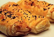 بورک | دستور تهیه بورک خوشمزه با برگ کلم مرحله به مرحله (مرحله به مرحله)