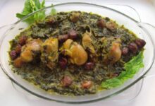خورش آلو اسفناج : دستور تهیه خورش آلو اسفناج خوشمزه و خوشبو (مرحله به مرحله)