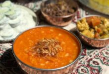خورش عدس : دستور تهیه خورش عدس با گوشت (مرحله به مرحله)
