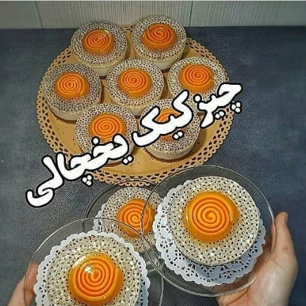 دستور تهیه تصویری چیز کیک یخچالی خوشمزه و آسان (مرحله به مرحله)