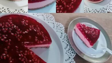 دستور تهیه تهیه چیز کیک اناری مخصوص شب یلدا (مرحله به مرحله)