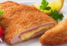 دستور تهیه تهیه ی کوردن پلو غذای محبوب آمریکایی (مرحله به مرحله)
