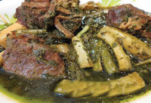 دستور تهیه خورش کنگر به روش ساده و آسان (مرحله به مرحله)