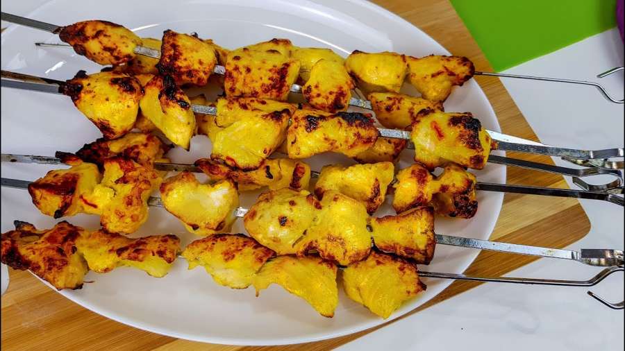 دستور تهیه دستور تهیه جوجه کباب با رزماری (کباب مرغ با رزماری) (مرحله به مرحله)