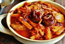 دستور تهیه دستور تهیه خورش مالاوابیج غذای بی نظیر شمالی مرحله به مرحله (مرحله به مرحله)