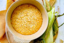 دستور تهیه دستور تهیه دسر «سوفله ذرت» بسیار خوشمزه خانگی (مرحله به مرحله)