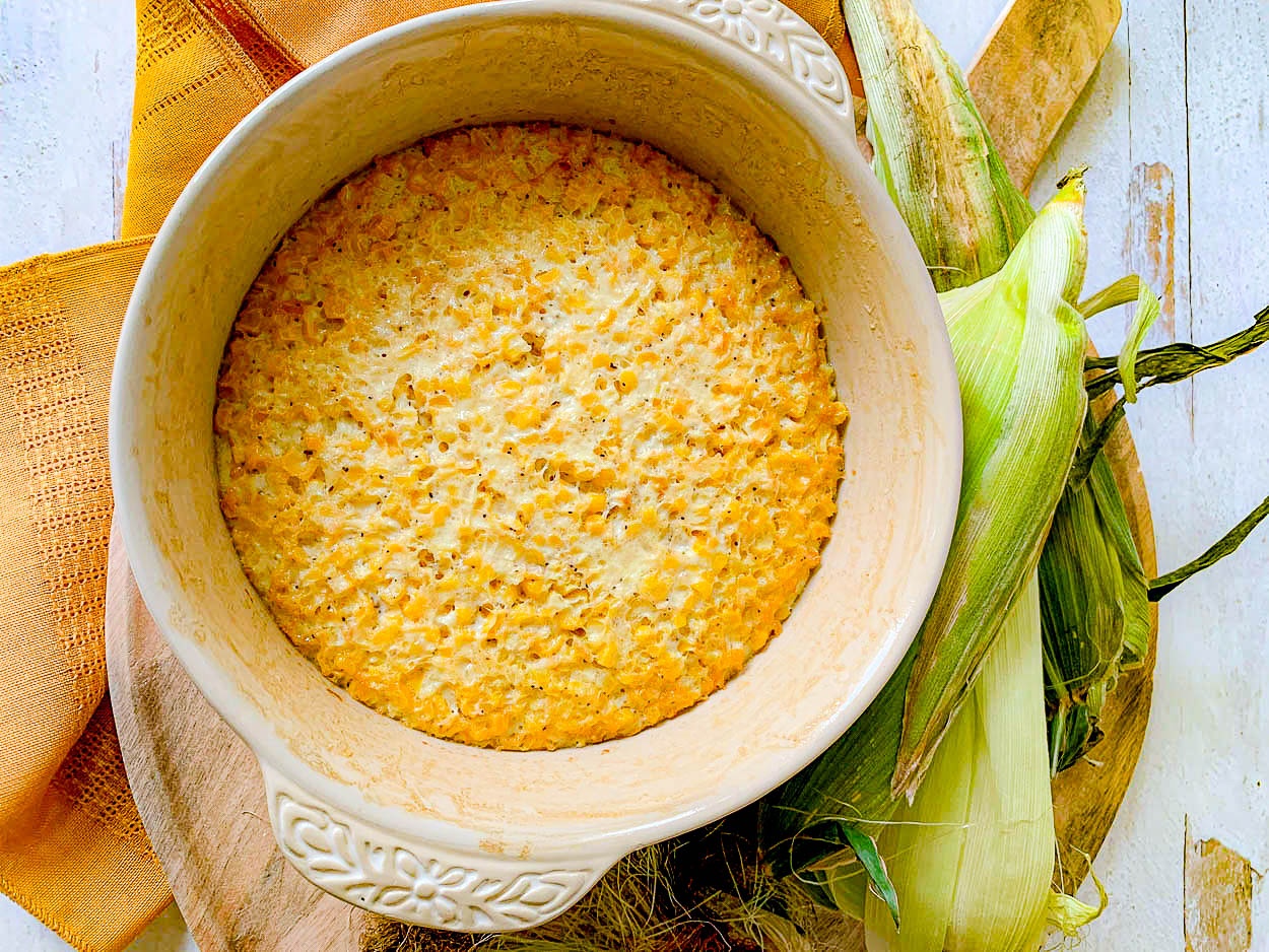 دستور تهیه دستور تهیه دسر «سوفله ذرت» بسیار خوشمزه خانگی (مرحله به مرحله)