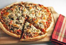 دستور تهیه دستور تهیه ی پیتزا رژیمی: پیتزای سبزیجات (مرحله به مرحله)