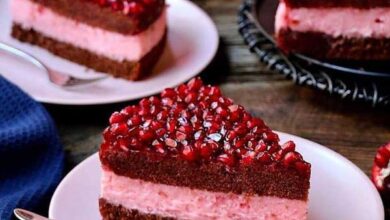دستور تهیه مرحله به مرحله تهیه کیک انار مناسب شب یلدا (مرحله به مرحله)