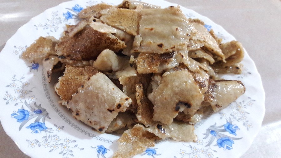 دستور تهیه نان توچری : نان محبوب ایل بختیاری در خانه (مرحله به مرحله)