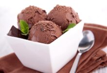دستور تهیه کامل تهیه بستنی شکلاتی خانگی (مرحله به مرحله)